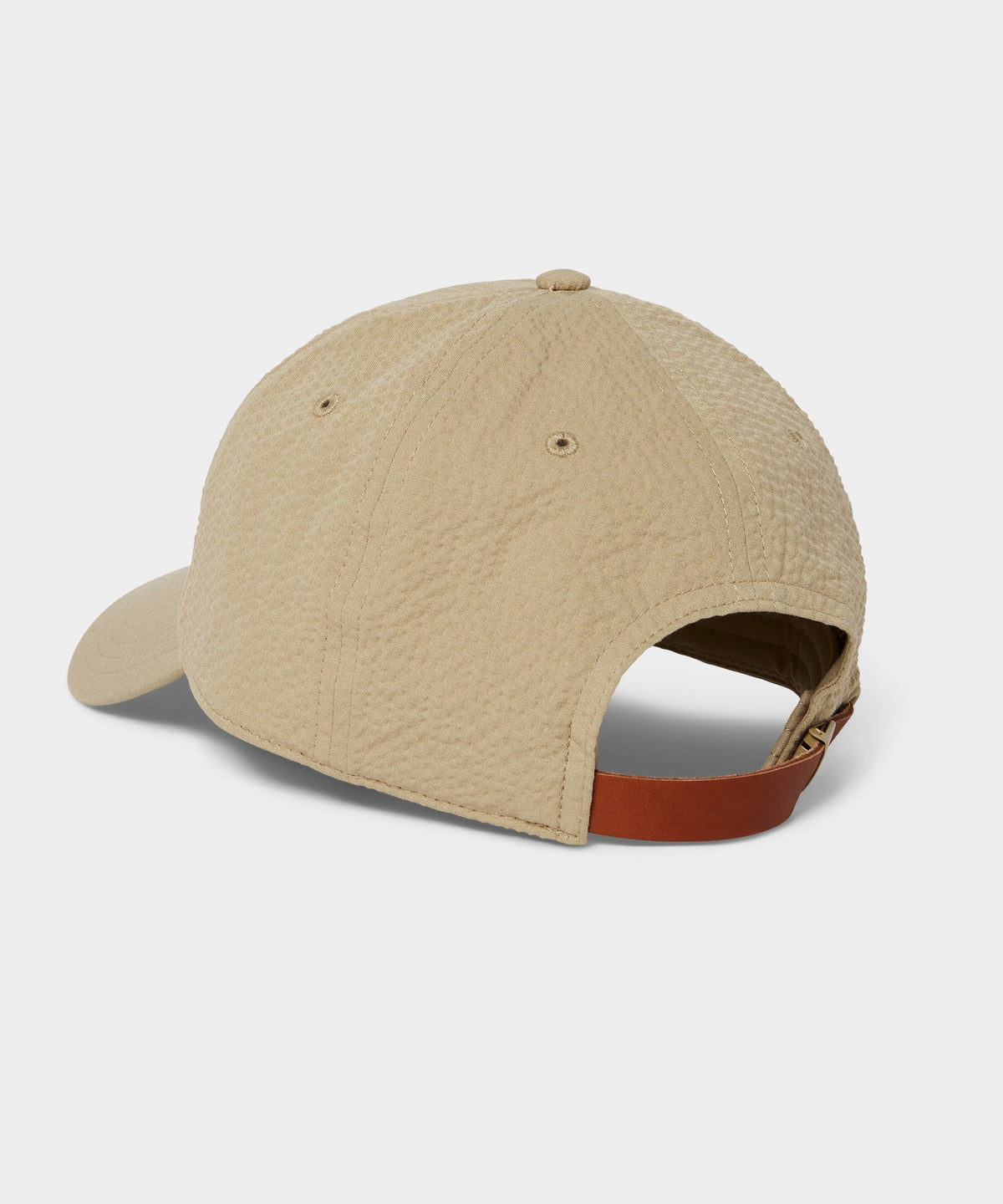 Todd Snyder Seersucker Cap - Tan