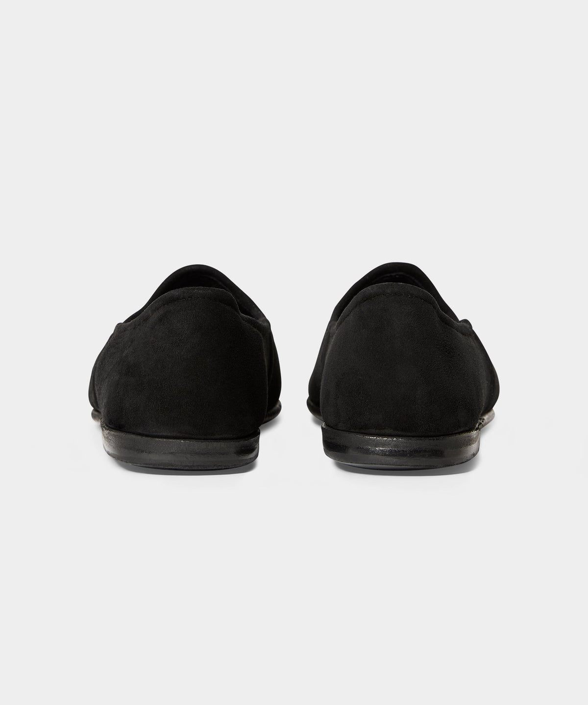 Todd Snyder Sabah Aksam Suede Loafer - Black