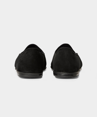 Todd Snyder Sabah Aksam Suede Loafer - Black