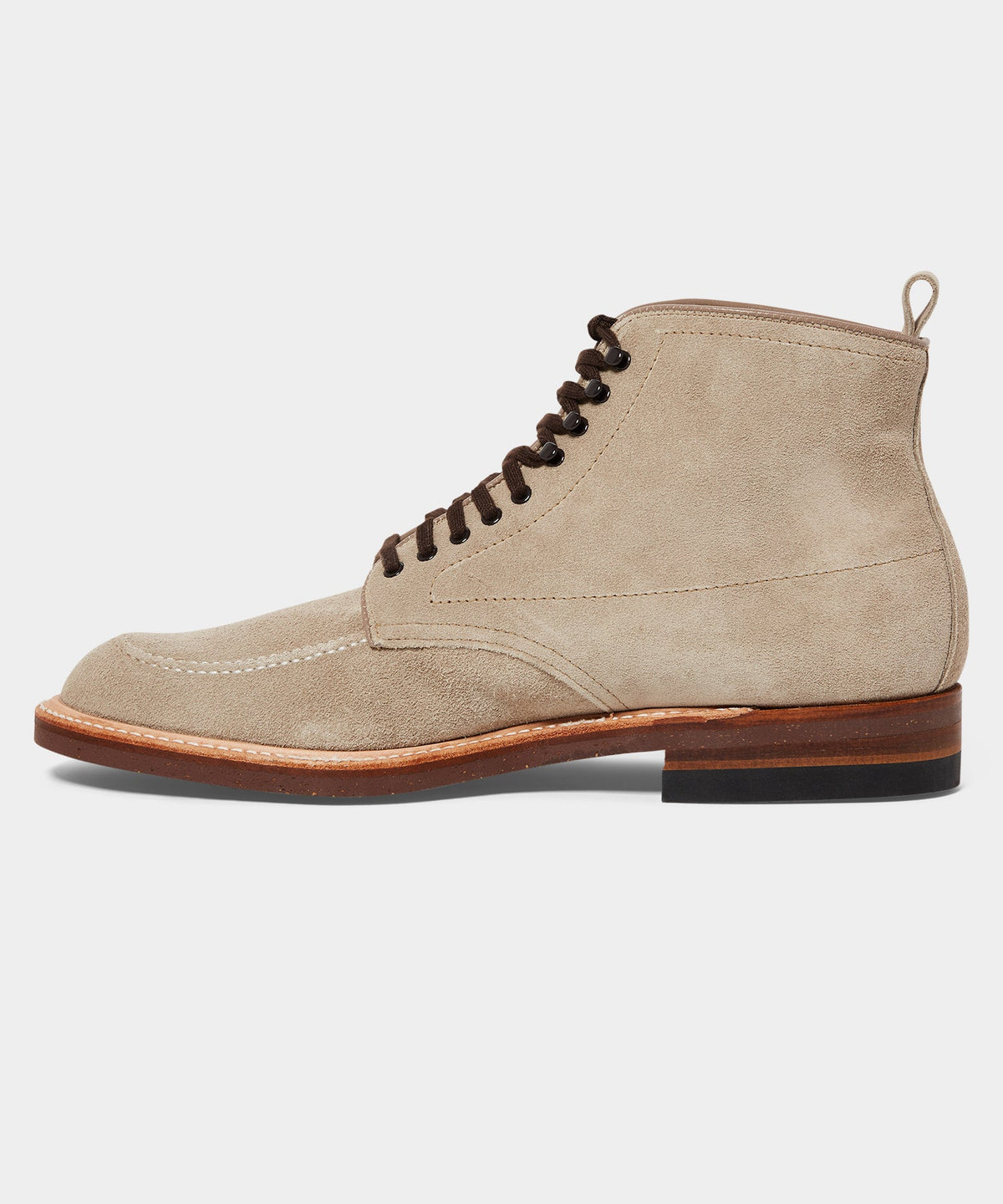 Todd Snyder Todd Snyder x Alden Indy Suede Boot - Beige
