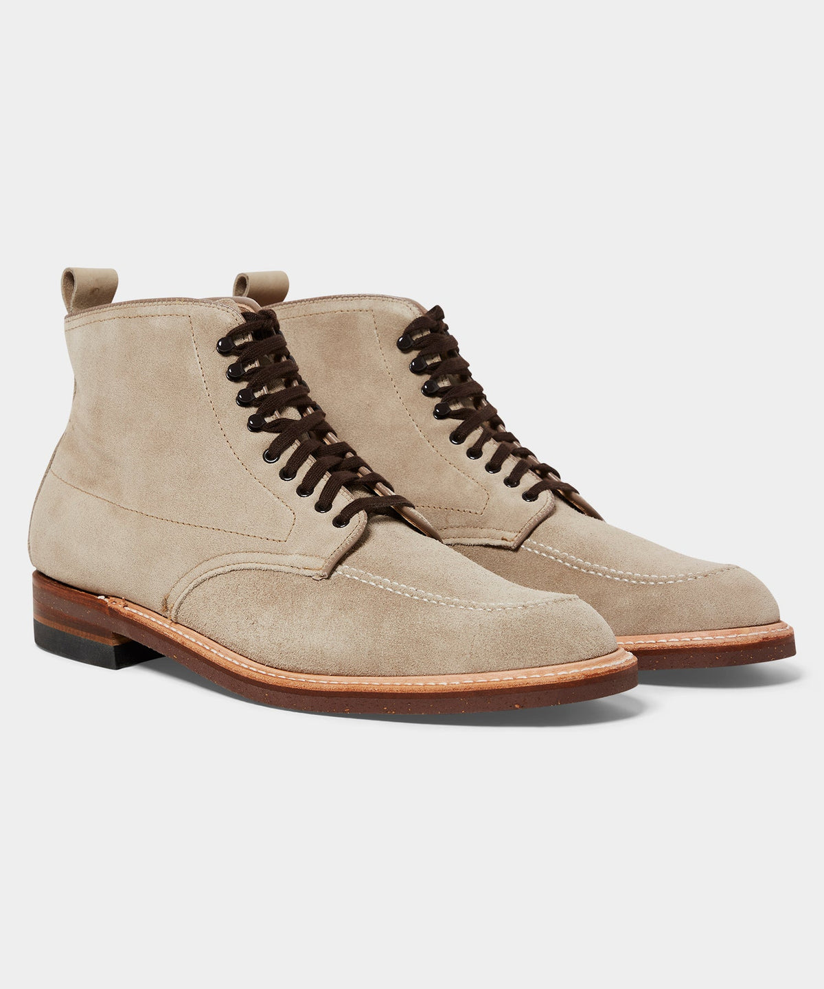 Todd Snyder Todd Snyder x Alden Indy Suede Boot - Beige