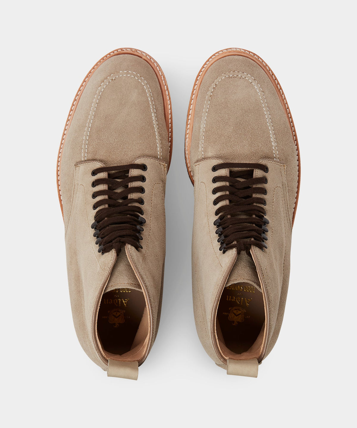 Todd Snyder Todd Snyder x Alden Indy Suede Boot - Beige