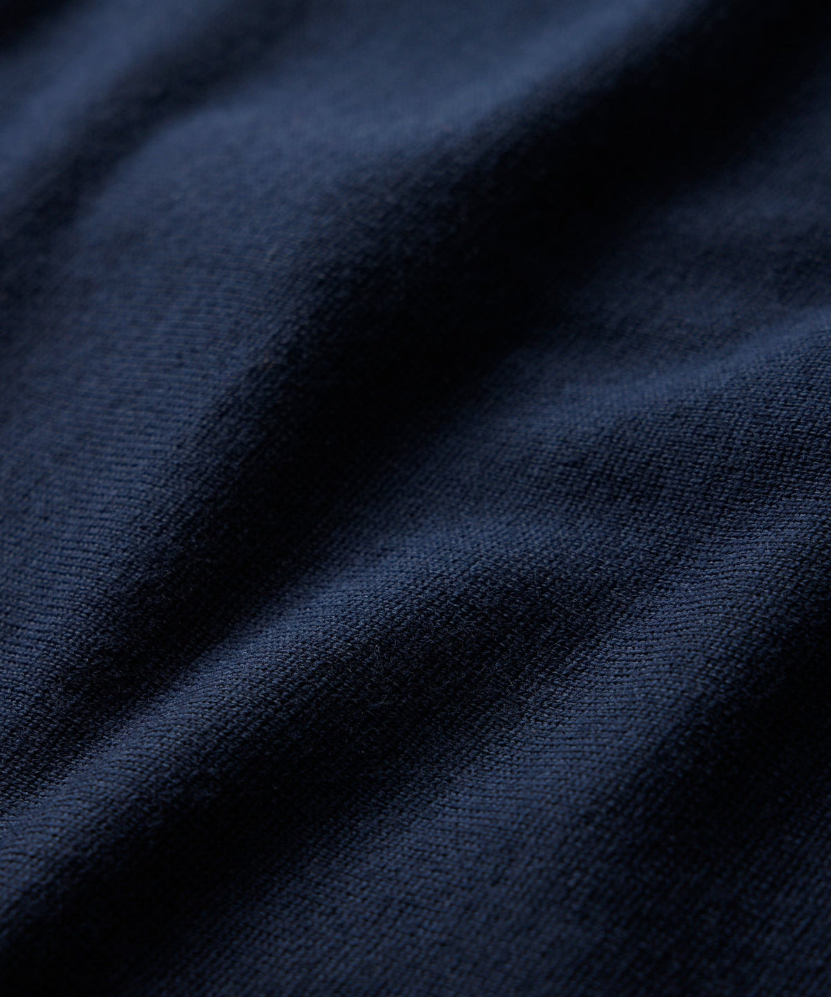 Todd Snyder John Smedley Alston Merino Wool Zip-Up - Midnight