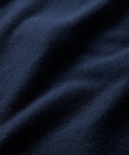 Todd Snyder John Smedley Alston Merino Wool Zip-Up - Midnight