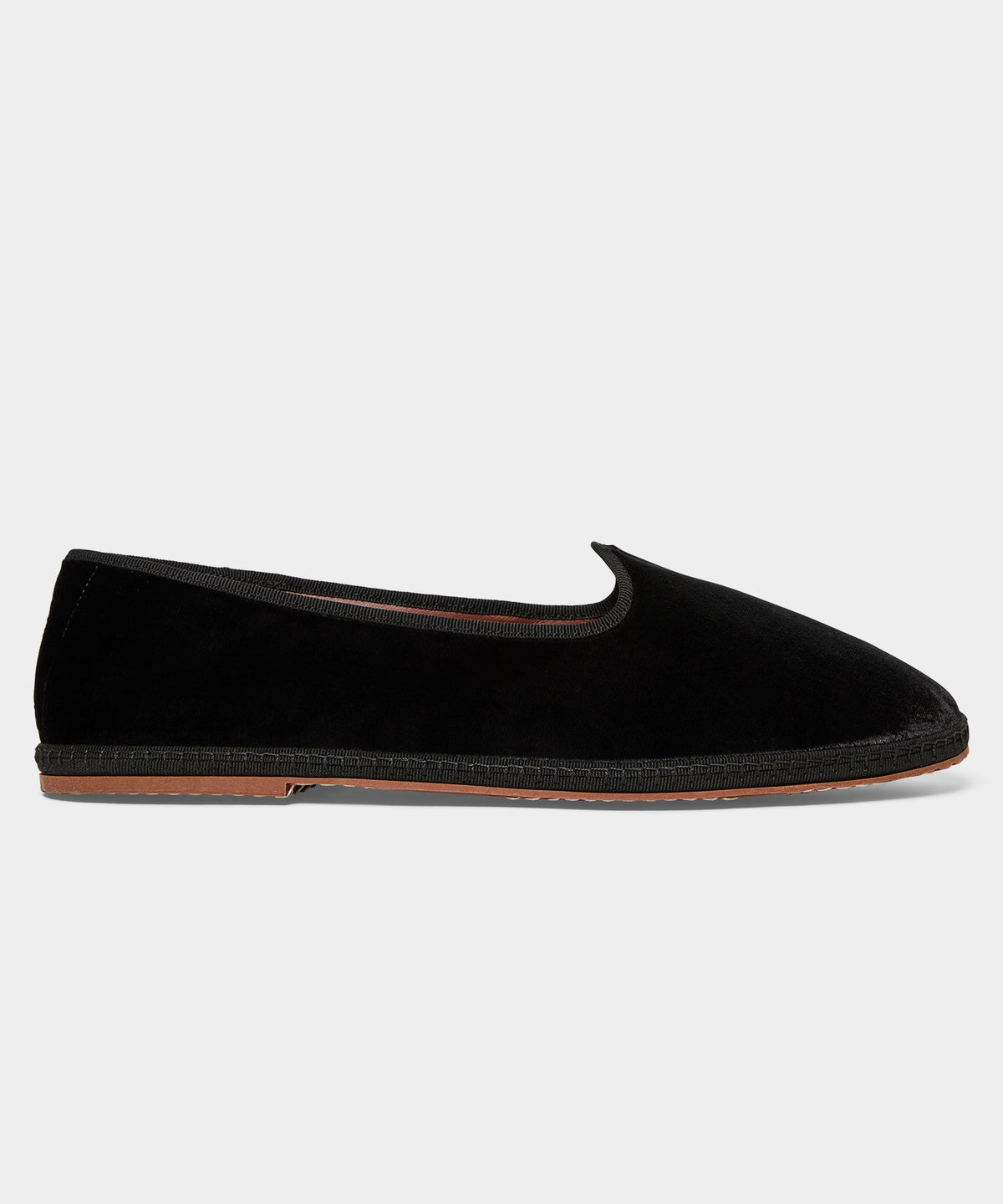Todd Snyder Miez Velvet Friulana Slip-On Loafer - Black