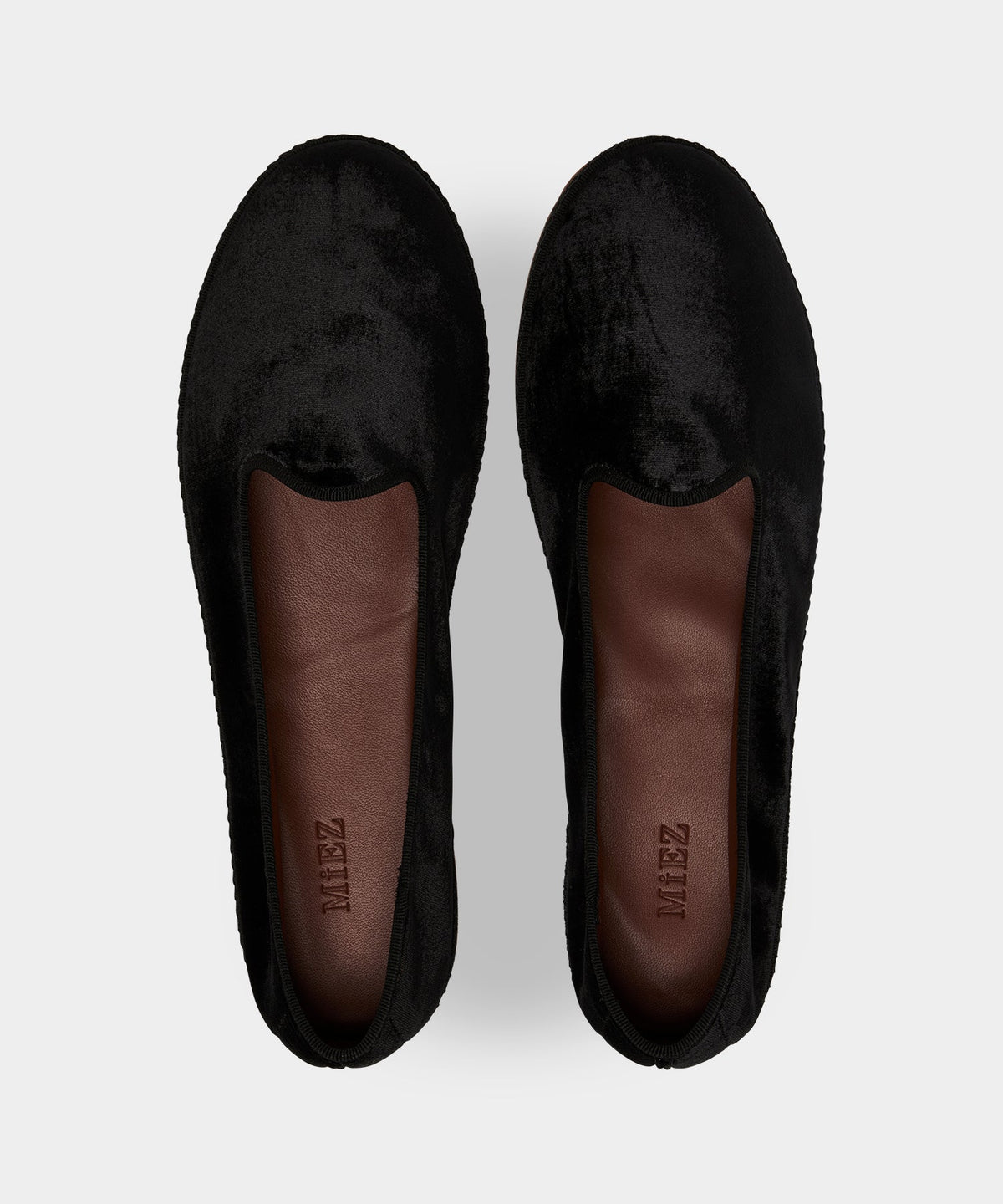 Todd Snyder Miez Velvet Friulana Slip-On Loafer - Black