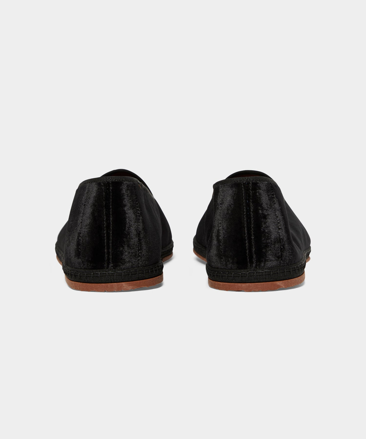 Todd Snyder Miez Velvet Friulana Slip-On Loafer - Black