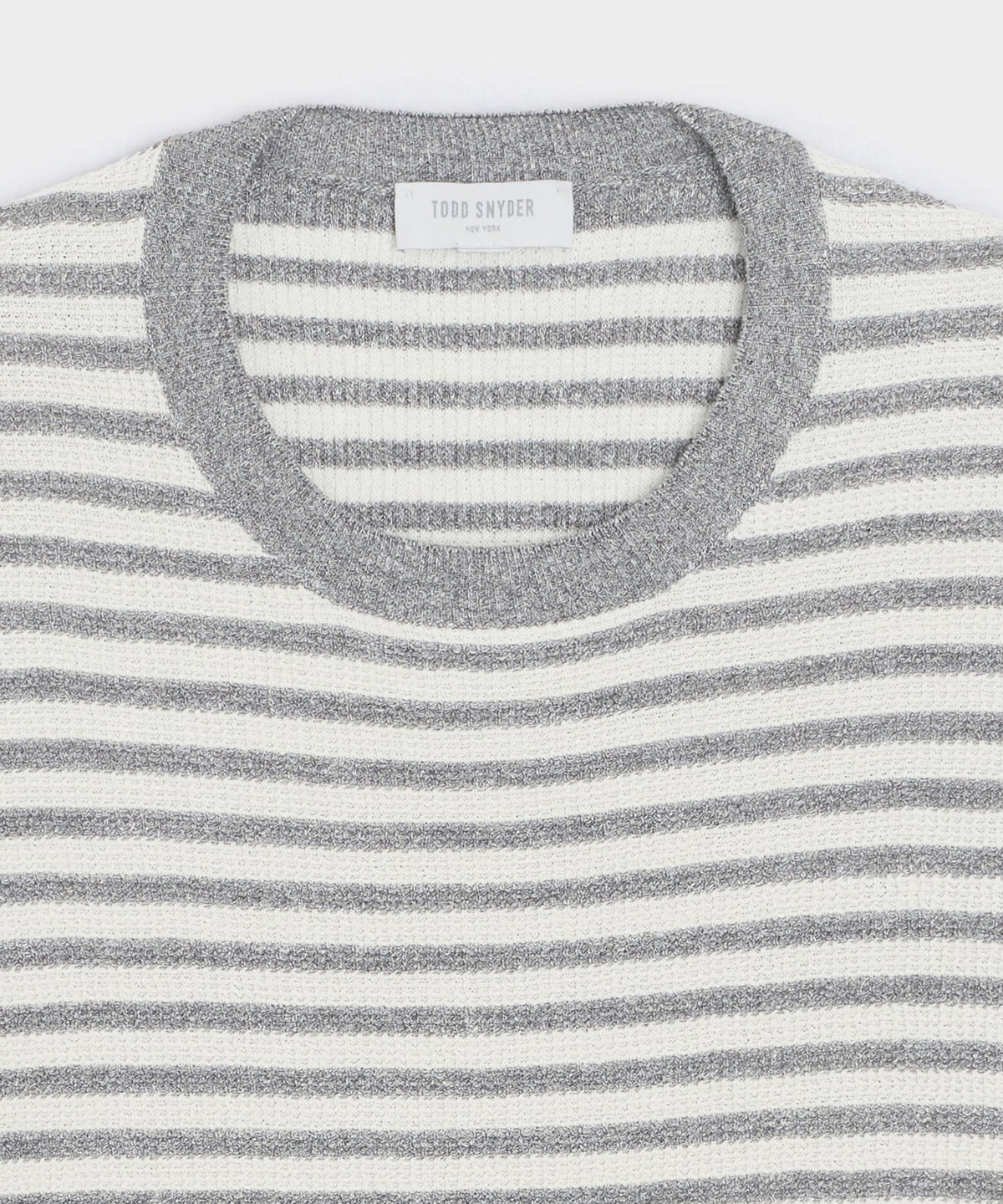 Todd Snyder Italian Sweater Tee - Grey