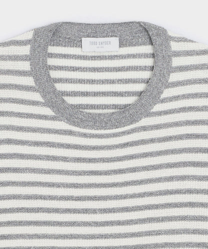 Todd Snyder Italian Sweater Tee - Grey