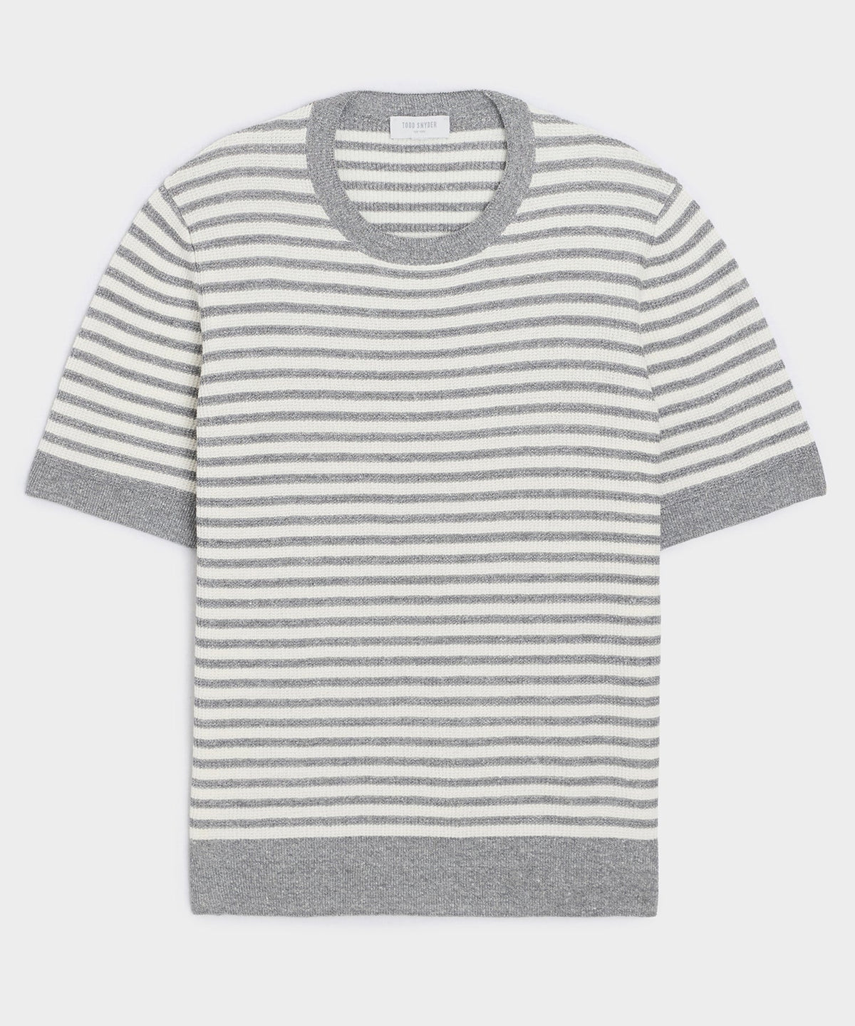 Todd Snyder Italian Sweater Tee - Grey