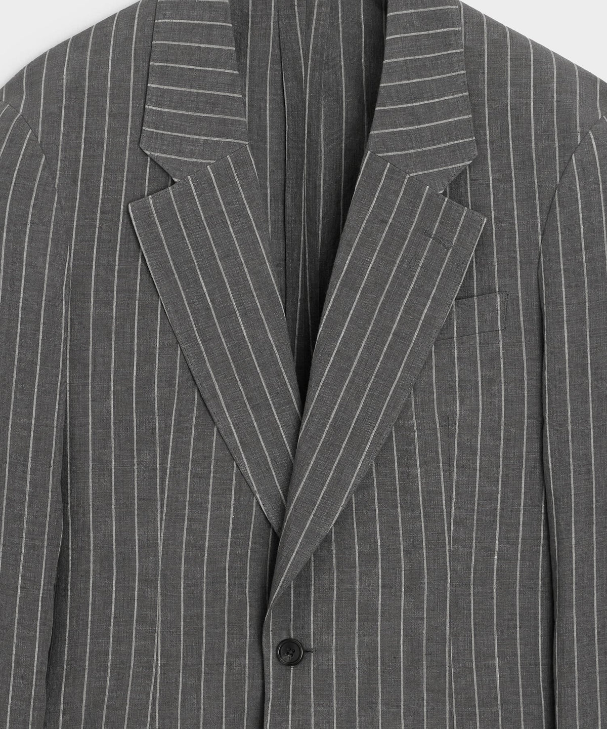 Todd Snyder Italian Linen-Cotton Single-Breasted Wythe Jacket - Pepper