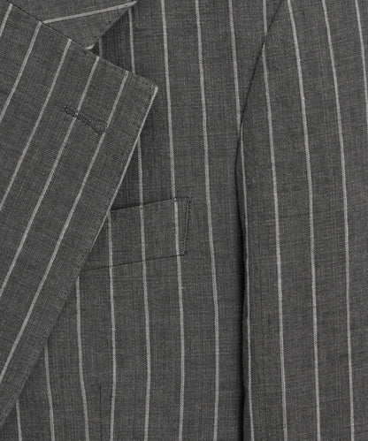Todd Snyder Italian Linen-Cotton Single-Breasted Wythe Jacket - Pepper