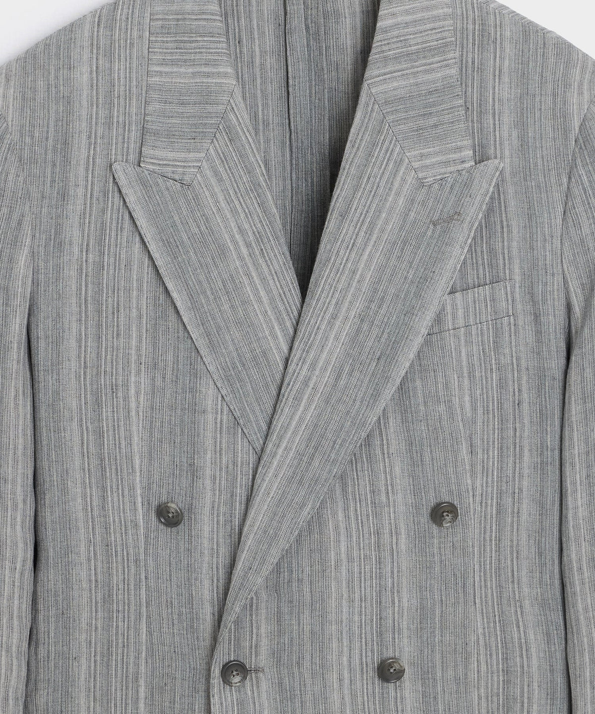 Todd Snyder Italian Multi-Stripe Linen Wythe Jacket - Grey