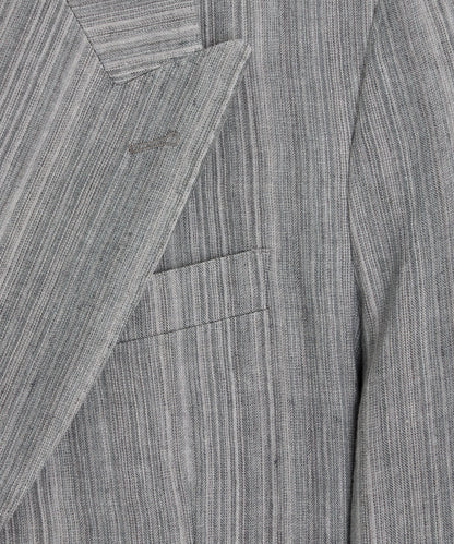 Todd Snyder Italian Multi-Stripe Linen Wythe Jacket - Grey