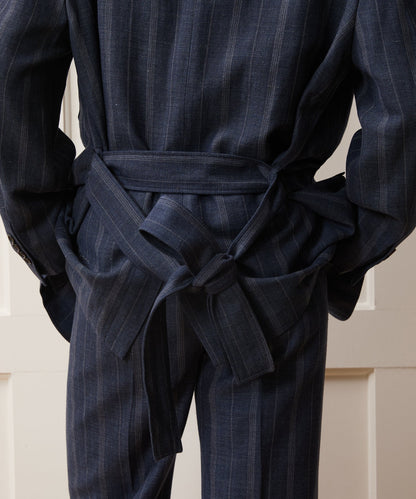 Todd Snyder Italian Wool-Linen Cartographer's Jacket - Blue Ink