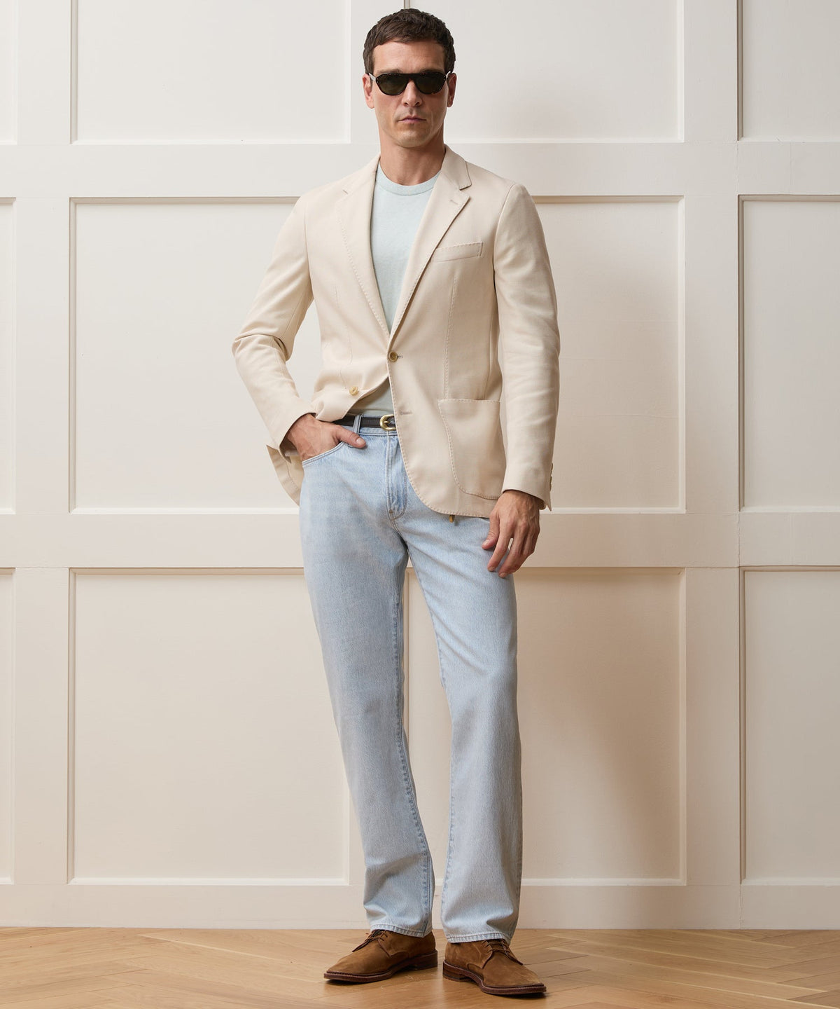 Todd Snyder Italian Knit Sport Coat - Birch