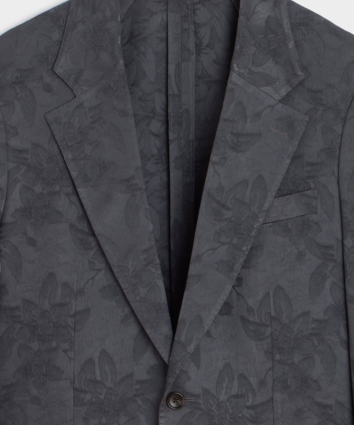 Todd Snyder Italian Floral Jacquard Sport Coat - Blue
