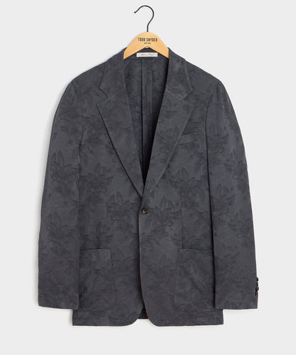 Todd Snyder Italian Floral Jacquard Sport Coat - Blue