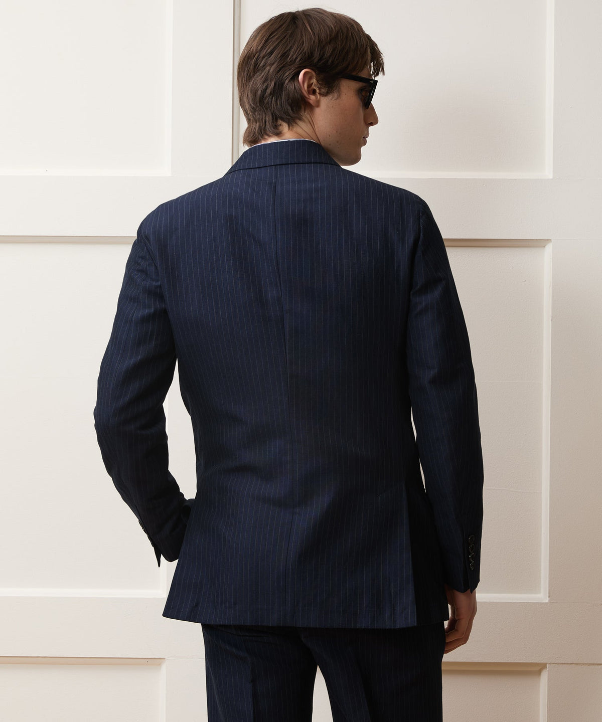 Todd Snyder Italian Linen-Cotton Wythe Jacket - Navy