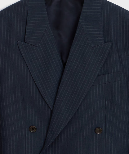 Todd Snyder Italian Linen-Cotton Wythe Jacket - Navy