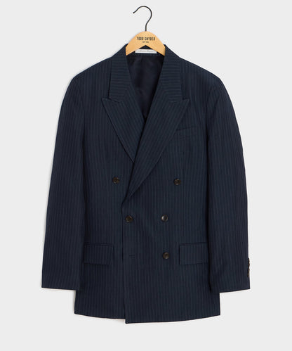 Todd Snyder Italian Linen-Cotton Wythe Jacket - Navy