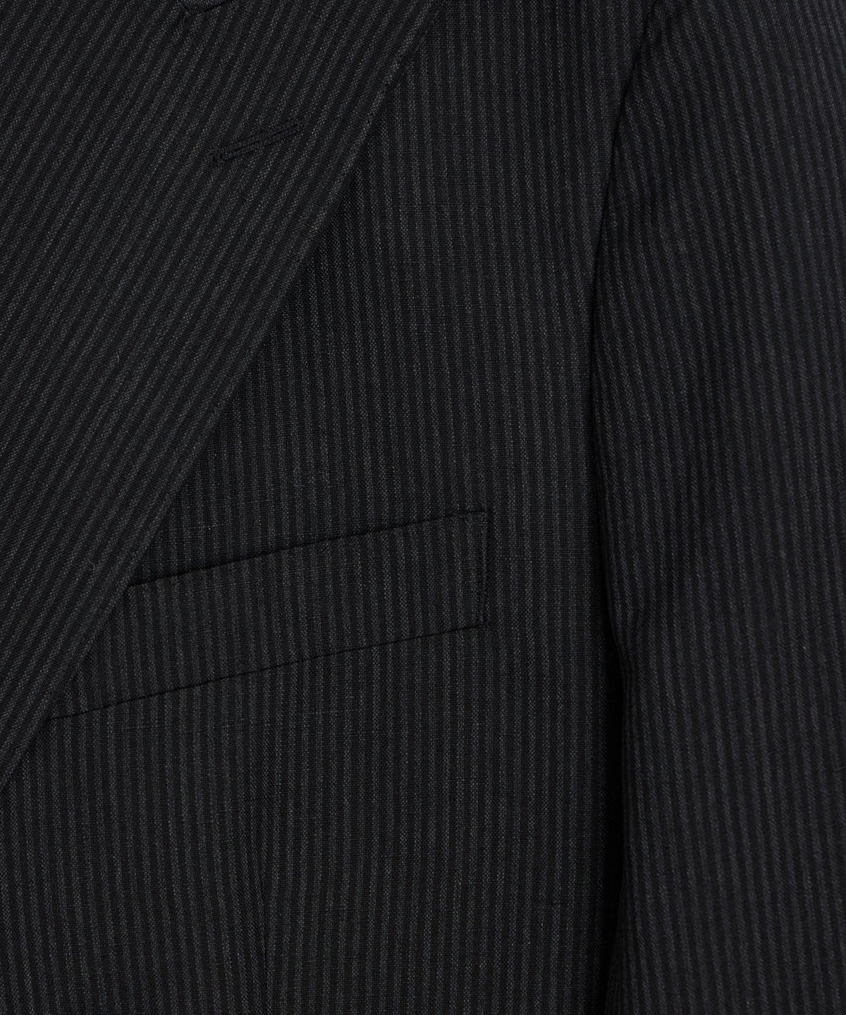 Todd Snyder Italian Striped Linen Wythe Jacket - Black