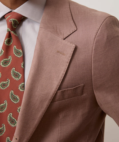 Todd Snyder Italian Linen Blend Madison Jacket - Mauve