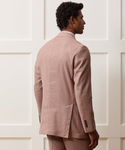 Todd Snyder Italian Linen Blend Madison Jacket - Mauve
