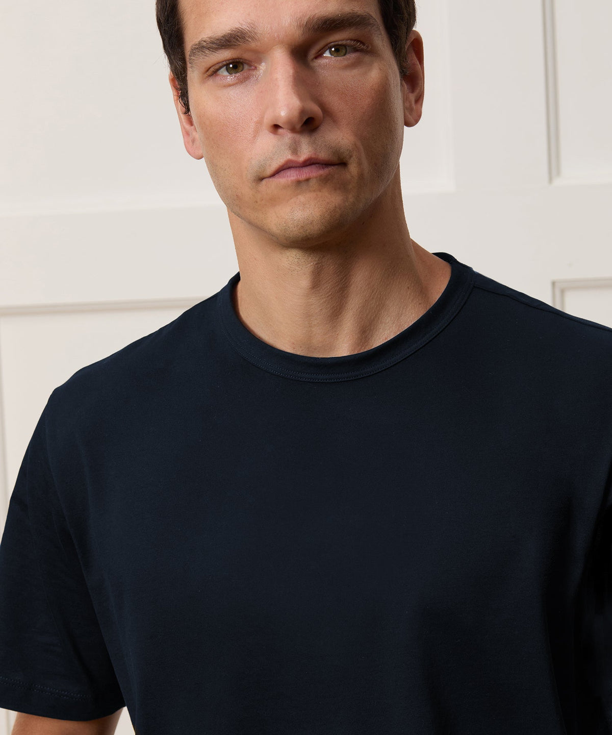 Todd Snyder Luxe Jersey Tee - Navy