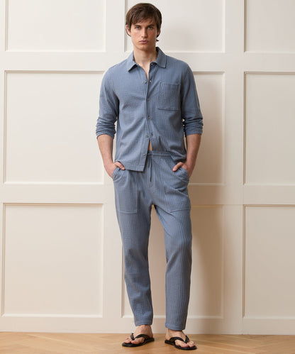 Todd Snyder Knit Seersucker Pant - Deep Springs