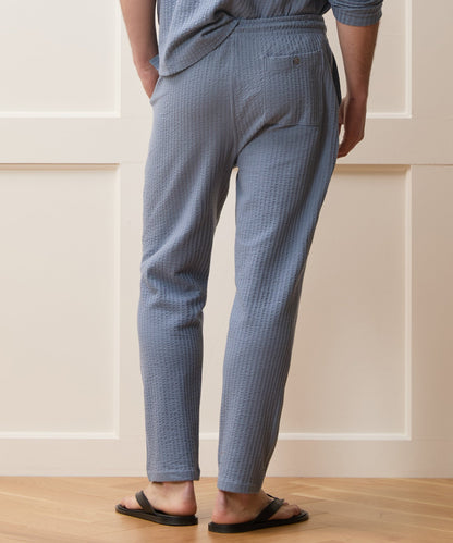 Todd Snyder Knit Seersucker Pant - Deep Springs