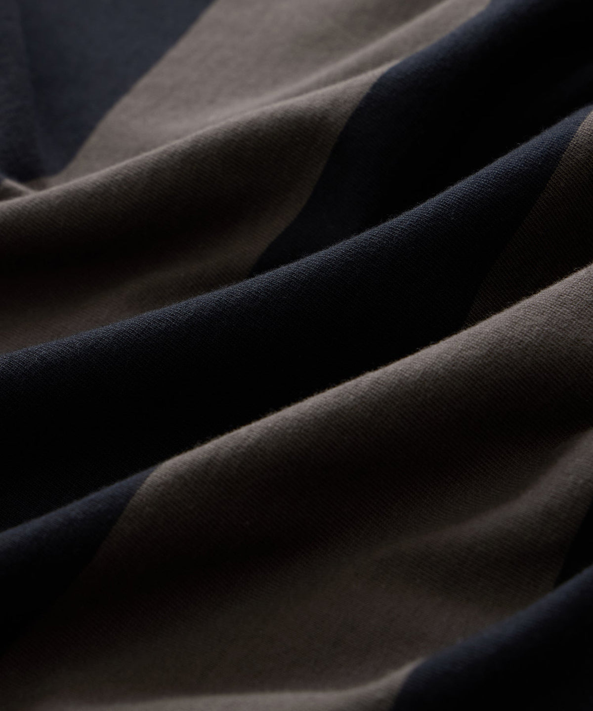 Todd Snyder Boxy Jersey Rugby Tee - Caviar