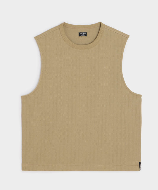 Todd Snyder Textured Muscle Tank - Baja Dunes