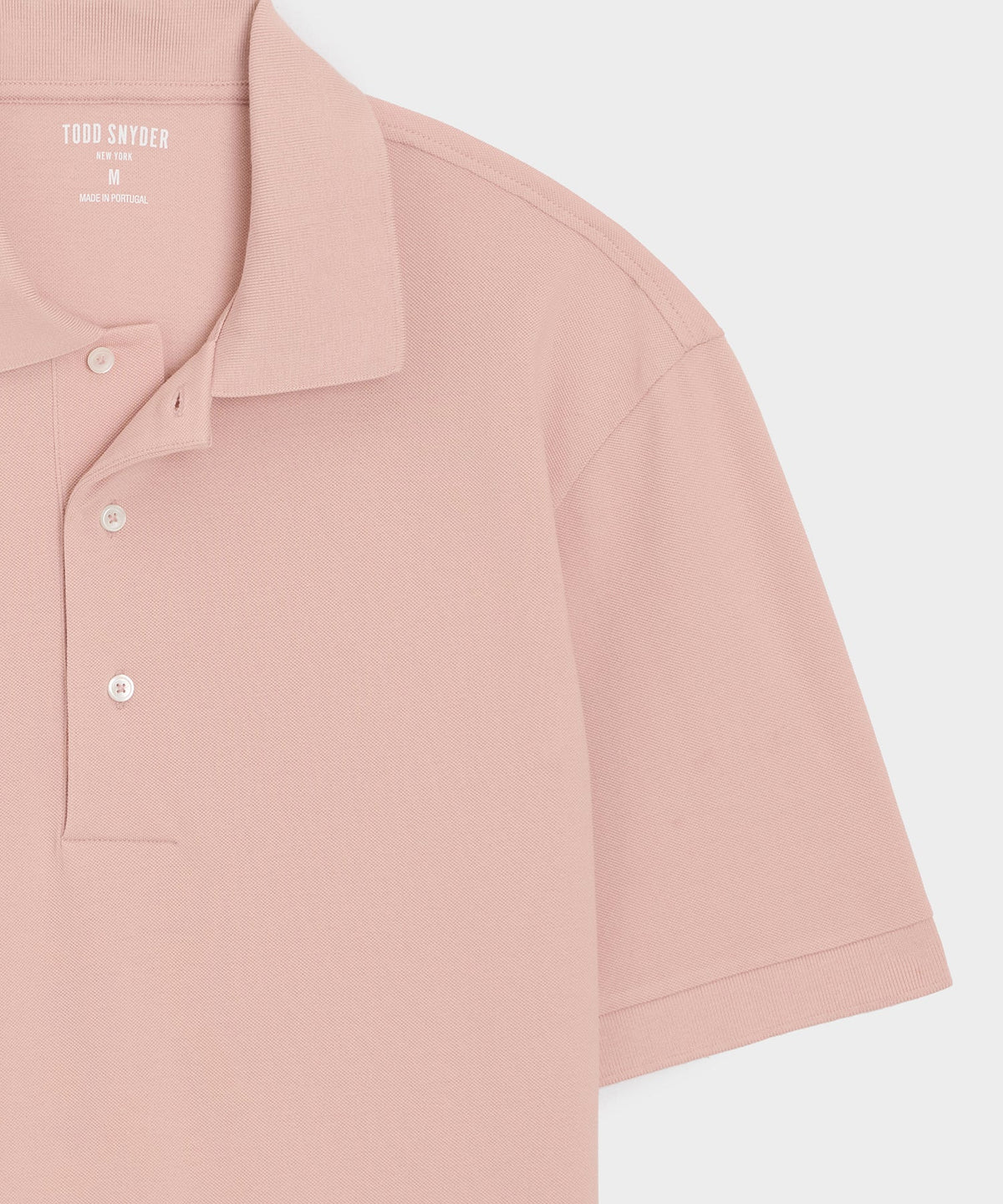 Todd Snyder Relaxed Cotton Pique Polo - Dianthus