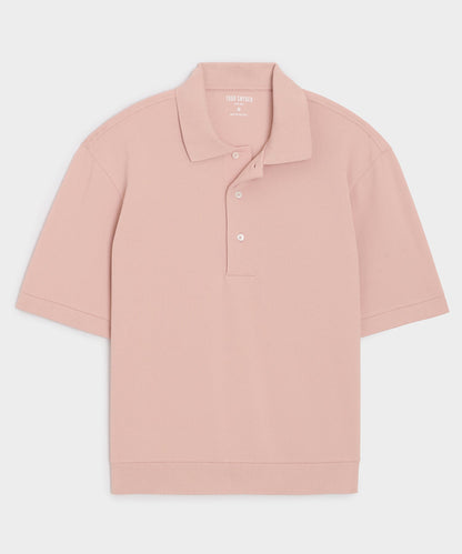 Todd Snyder Relaxed Cotton Pique Polo - Dianthus
