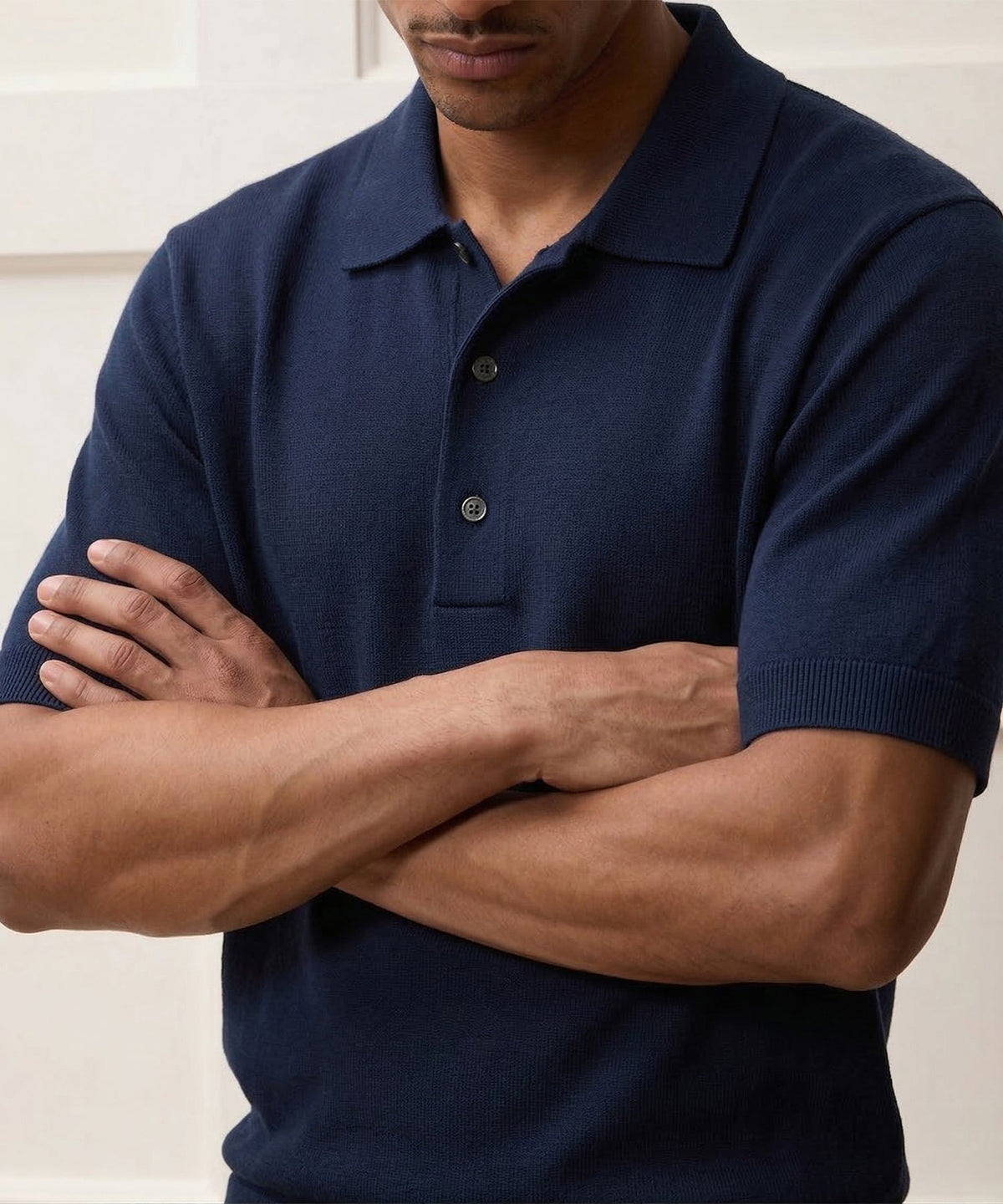 Todd Snyder Relaxed Cotton Pique Polo - Classic Navy
