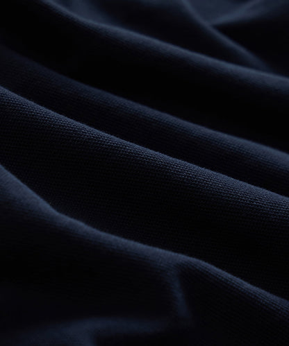 Todd Snyder Relaxed Cotton Pique Polo - Classic Navy