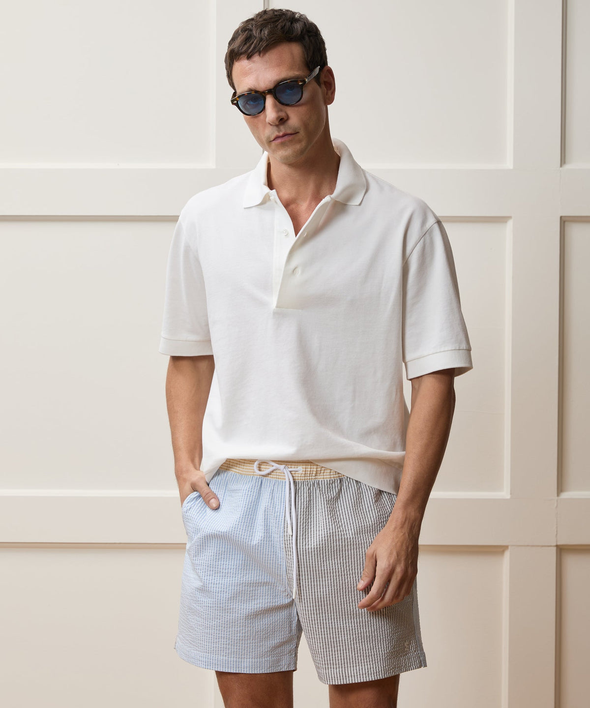 Todd Snyder Relaxed Cotton Pique Polo - Simply White