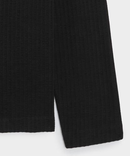 Todd Snyder Knit Seersucker Shirt - Black