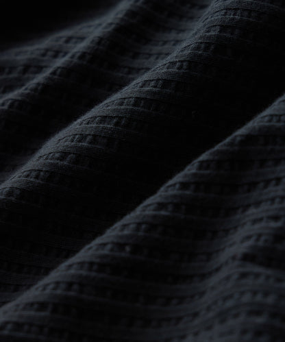 Todd Snyder Knit Seersucker Shirt - Black