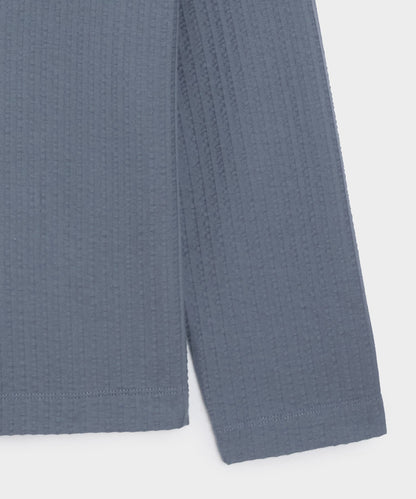 Todd Snyder Knit Seersucker Shirt - Deep Springs
