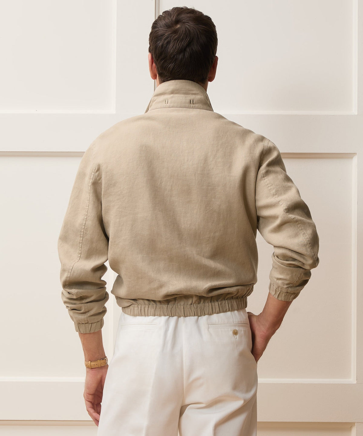 Todd Snyder Linen Dad Jacket - Beige
