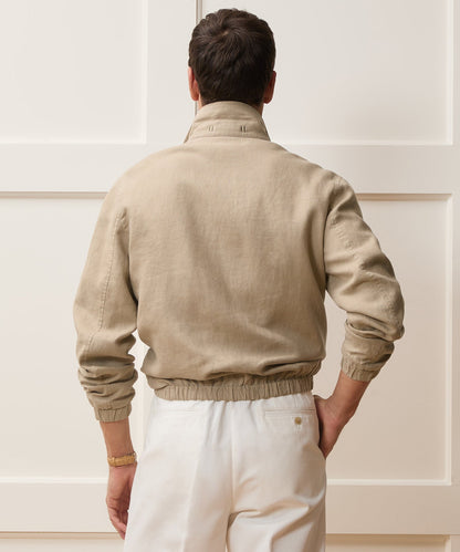 Todd Snyder Linen Dad Jacket - Beige