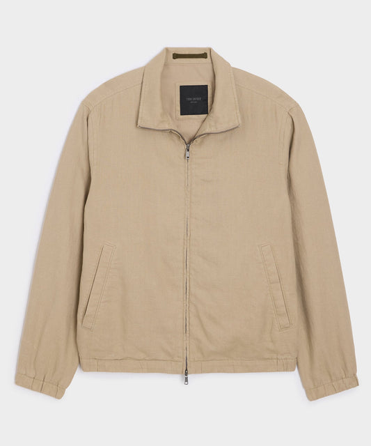 Todd Snyder Linen Dad Jacket - Beige
