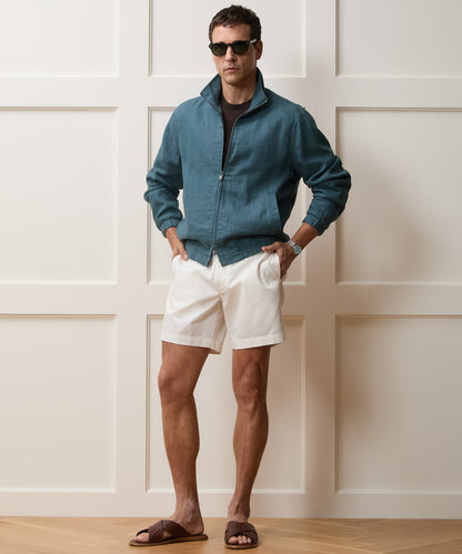 Todd Snyder Linen Dad Jacket - Teal