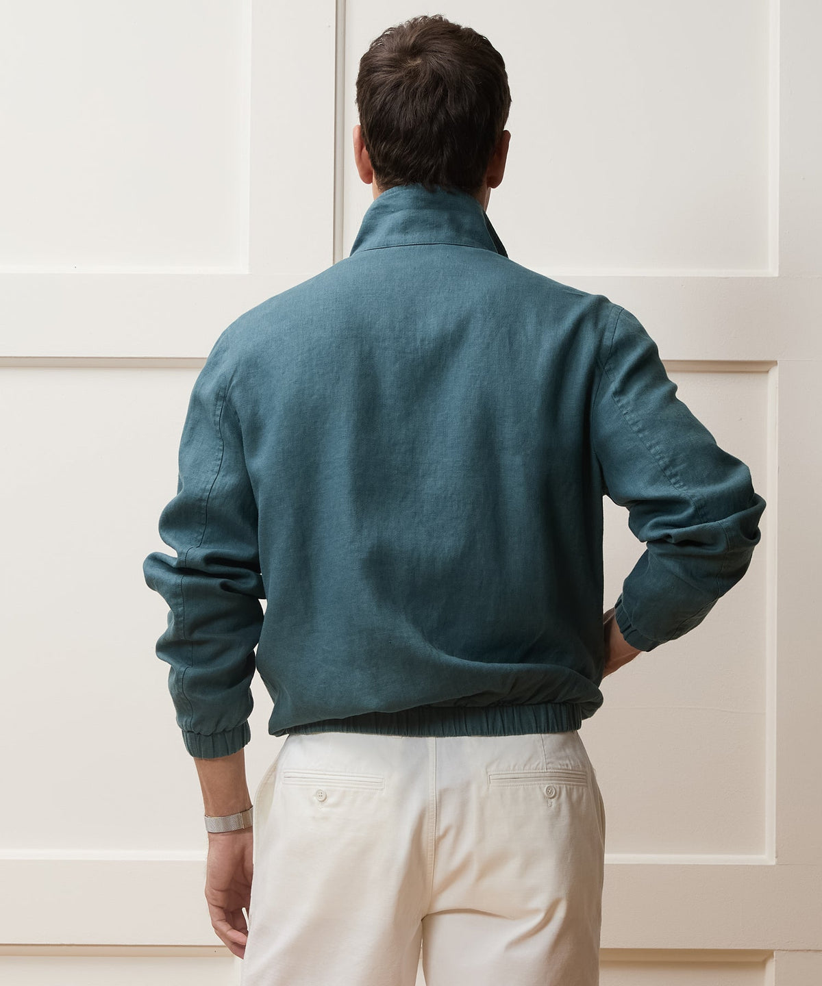 Todd Snyder Linen Dad Jacket - Teal