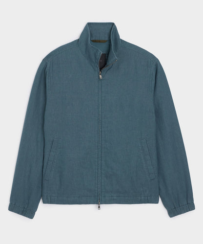 Todd Snyder Linen Dad Jacket - Teal