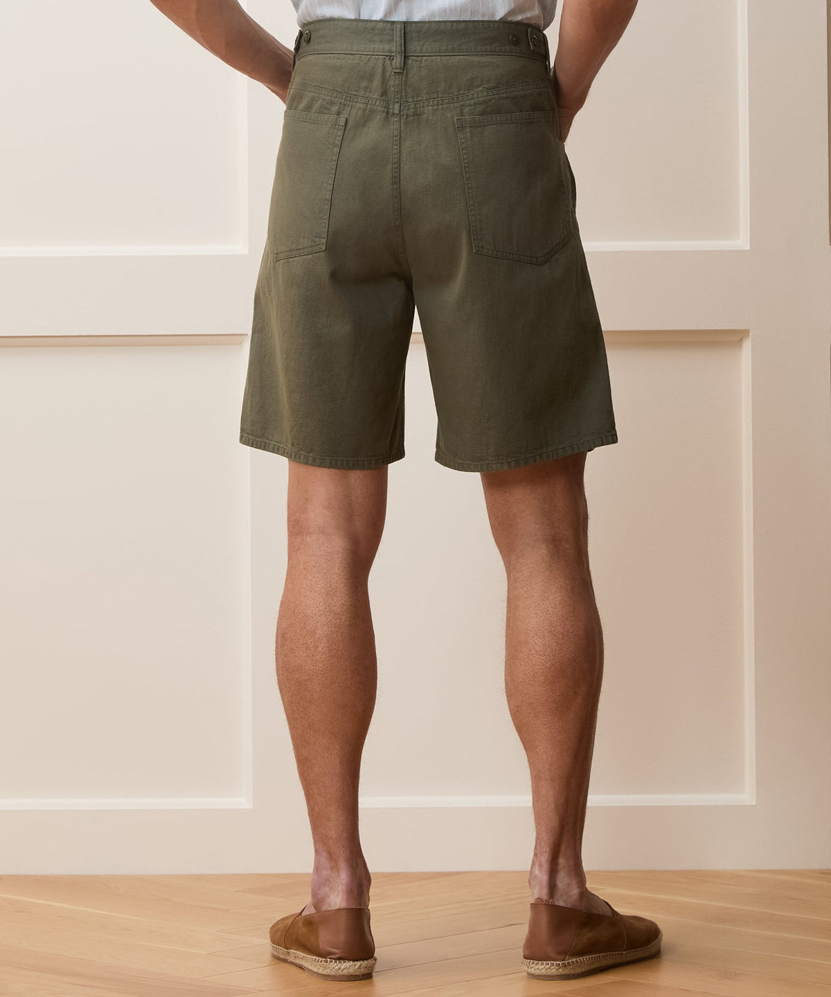 Todd Snyder 7" Work Short - Olive