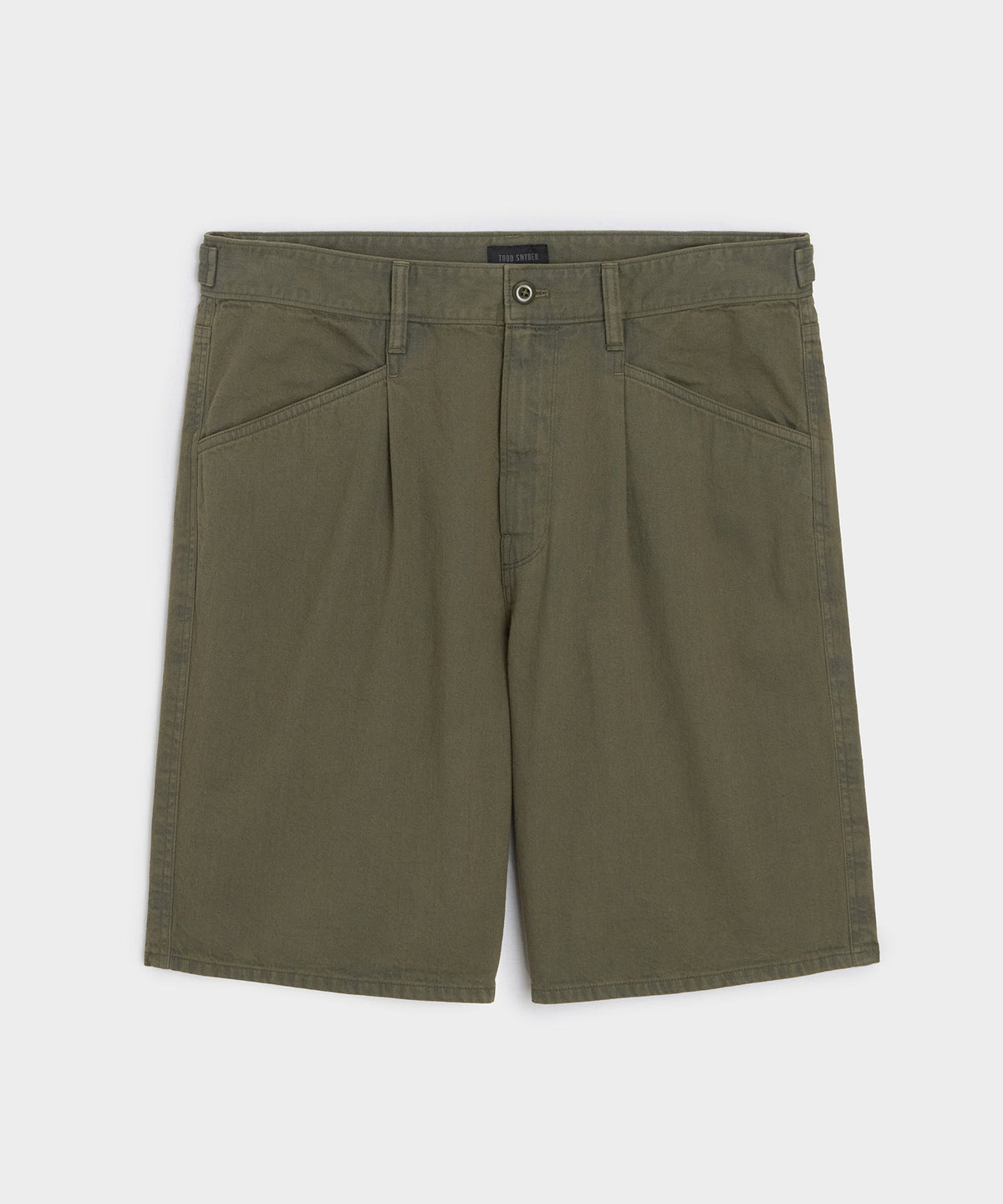 Todd Snyder 7" Work Short - Olive