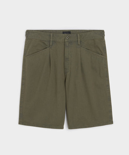 Todd Snyder 7" Work Short - Olive